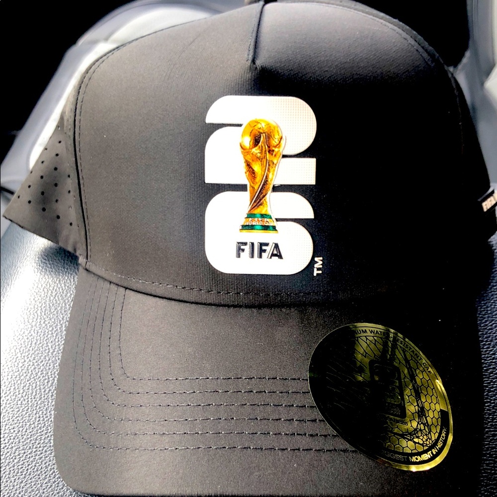 FIFA Black World Cup Logo Baseball Cap